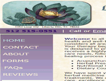 Tablet Screenshot of libertyhillwellness.com